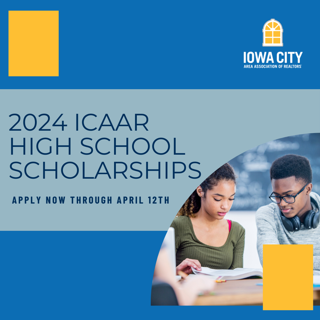 ICAAR 2024 Scholarship Applications Iowa City Area Association of